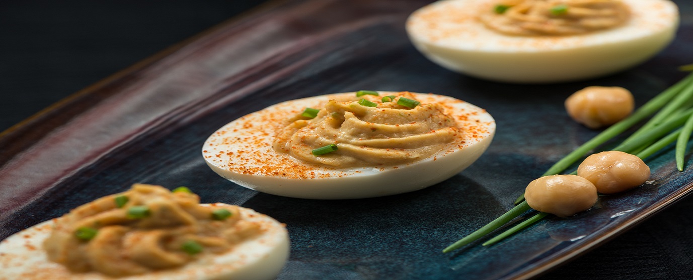 Healthy Hummus Deviled Eggs Healthy Hummus Deviled Eggs