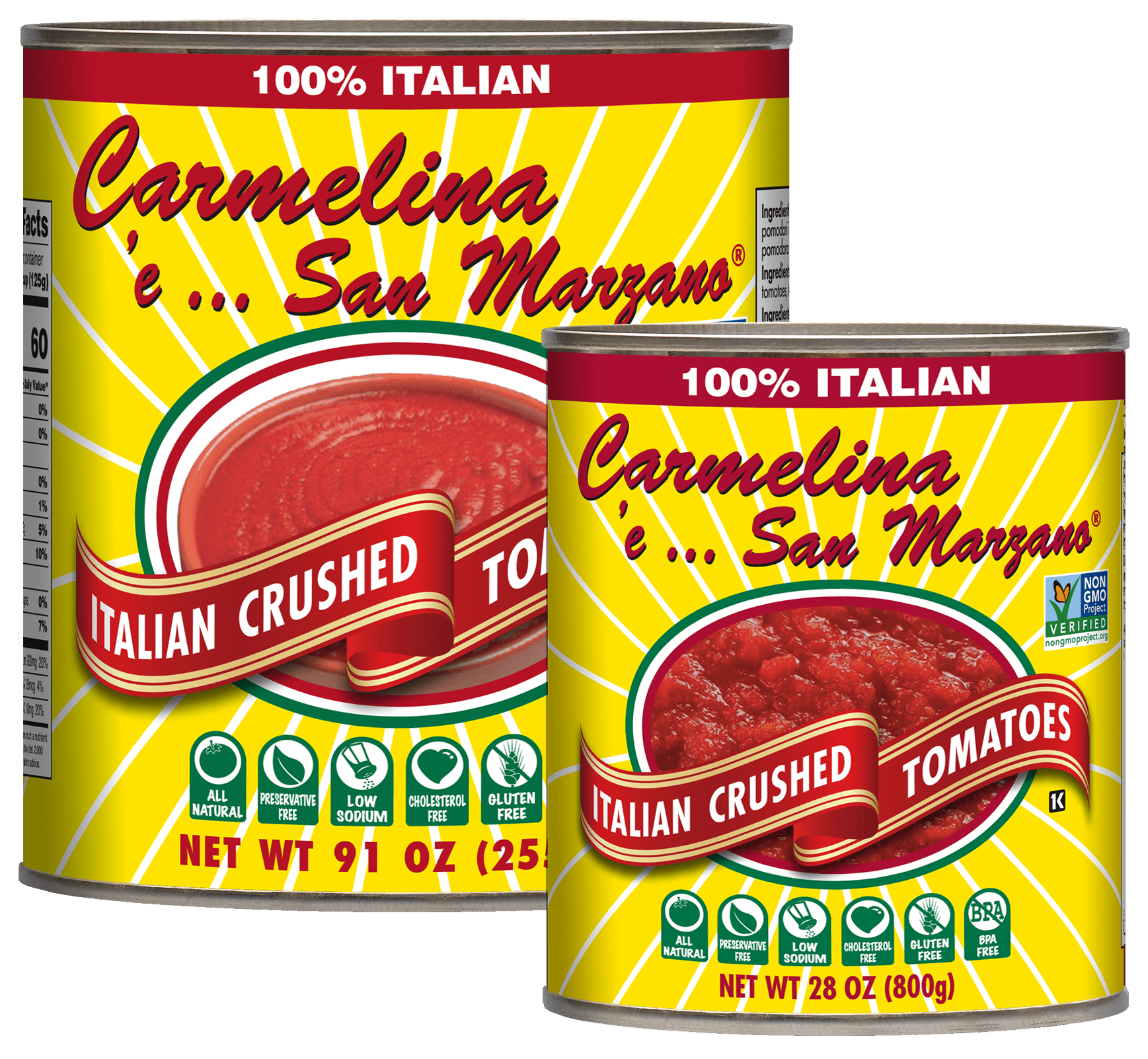 Italian Crushed Tomatoes in Heavy Puree Italian Crushed Tomatoes in Heavy Puree
