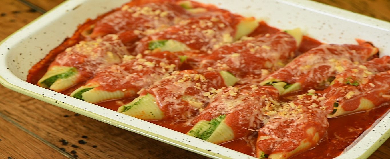 Stuffed Shells with Spinach Ricotta Filling Stuffed Shells with Spinach Ricotta Filling