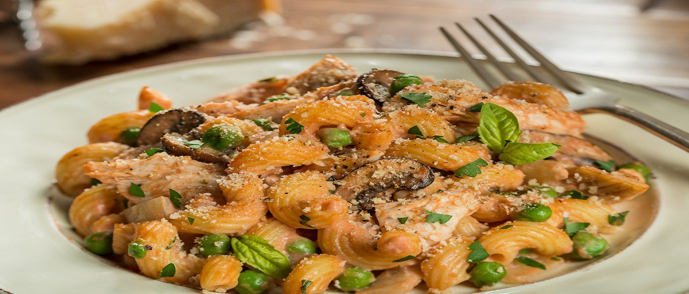 Chicken Tetrazzini with Carmelina Tomato Butter Chicken Tetrazzini with Carmelina Tomato Butter