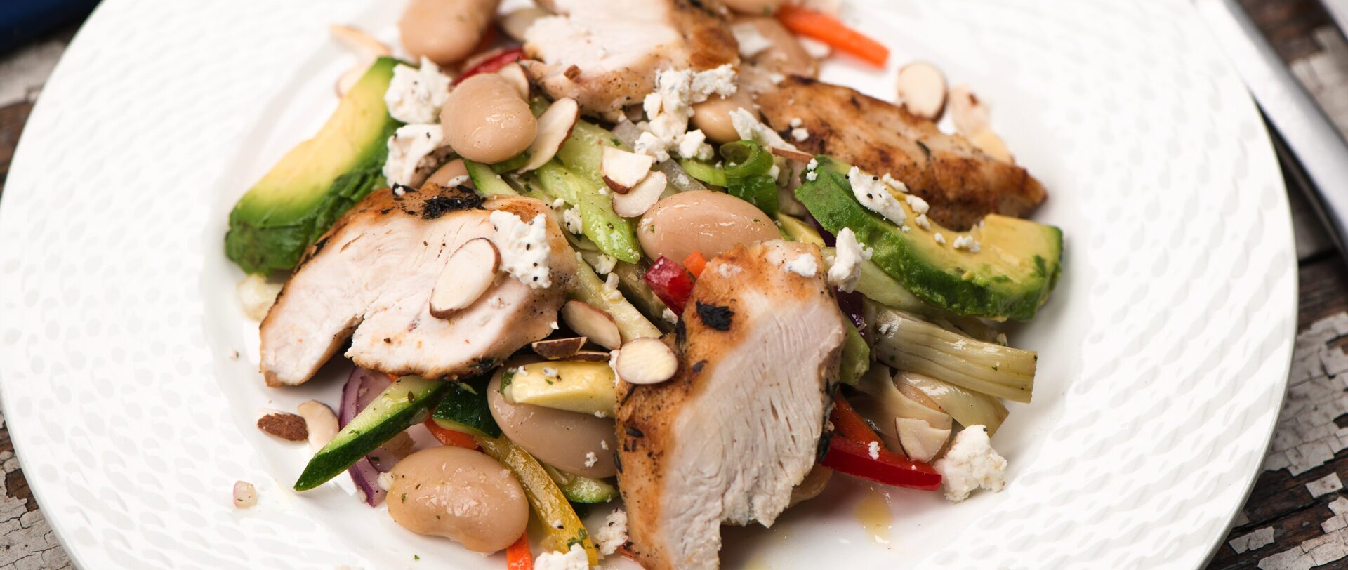 Grilled Chicken and Summer Vegetable Salad Grilled Chicken and Summer Vegetable Salad