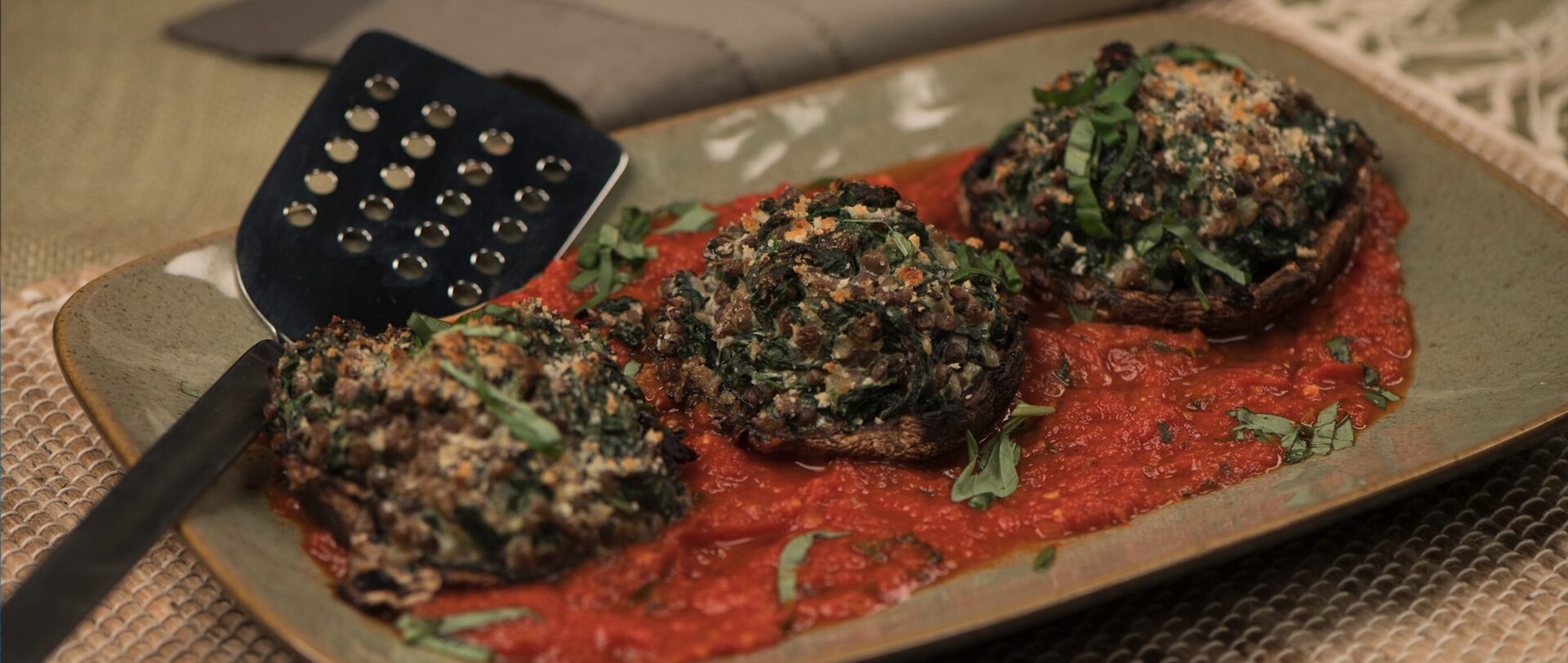 Mediterranean Stuffed Portobello Mushrooms Mediterranean Stuffed Portobello Mushrooms