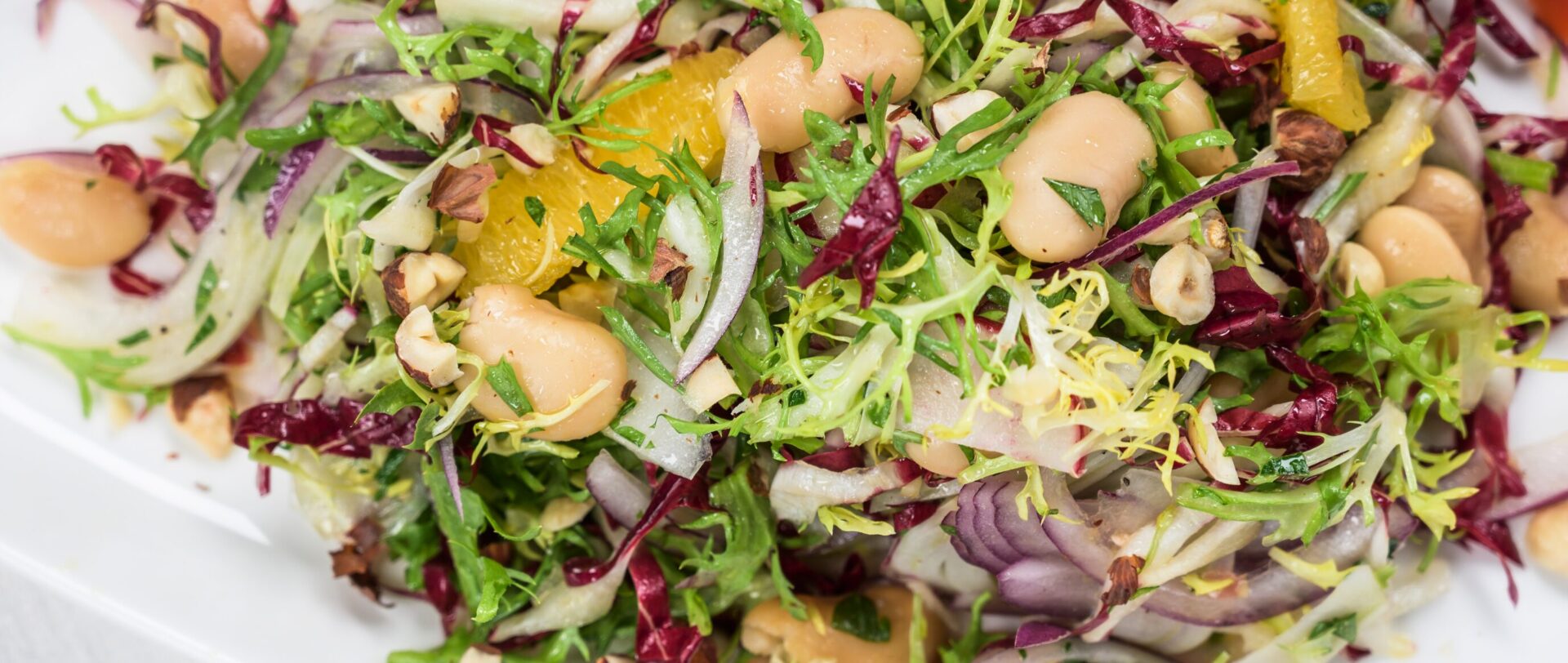 Frisée and Fennel Salad with Citrus Fruit and Butter Beans Frisée and Fennel Salad with Citrus Fruit and Butter Beans
