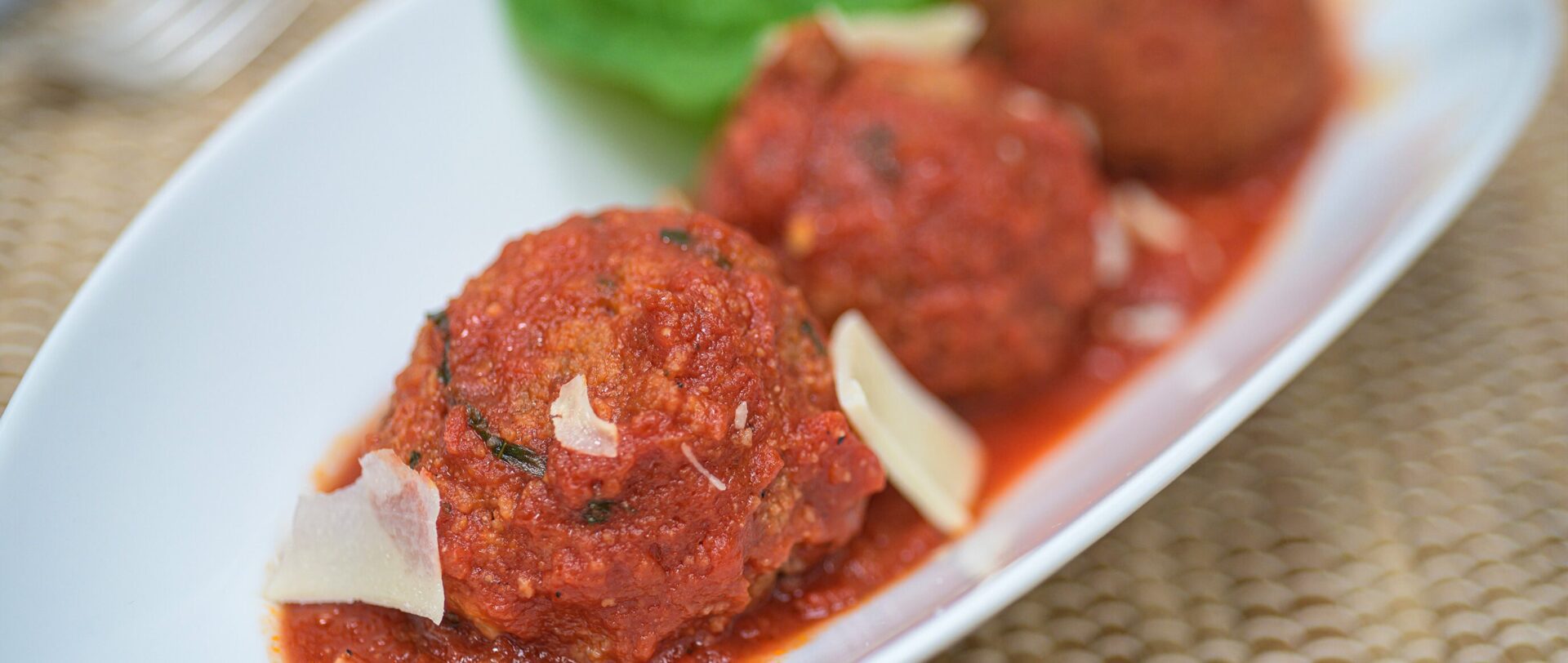 Eggplant Croquettes with Spicy Marinara Sauce Eggplant Croquettes with Spicy Marinara Sauce