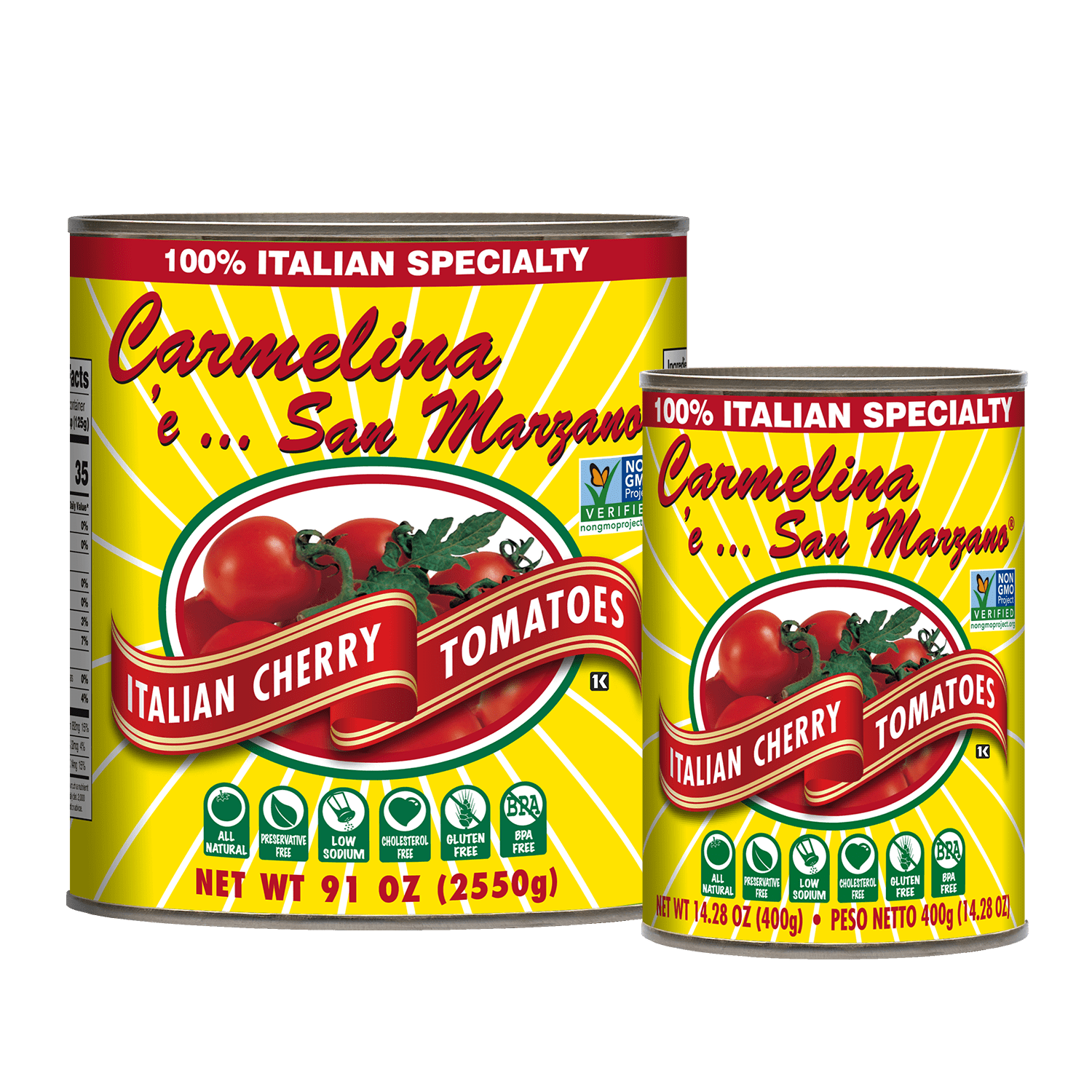 Italian Cherry Tomatoes (Pomodorini) in Puree Italian Cherry Tomatoes (Pomodorini) in Puree