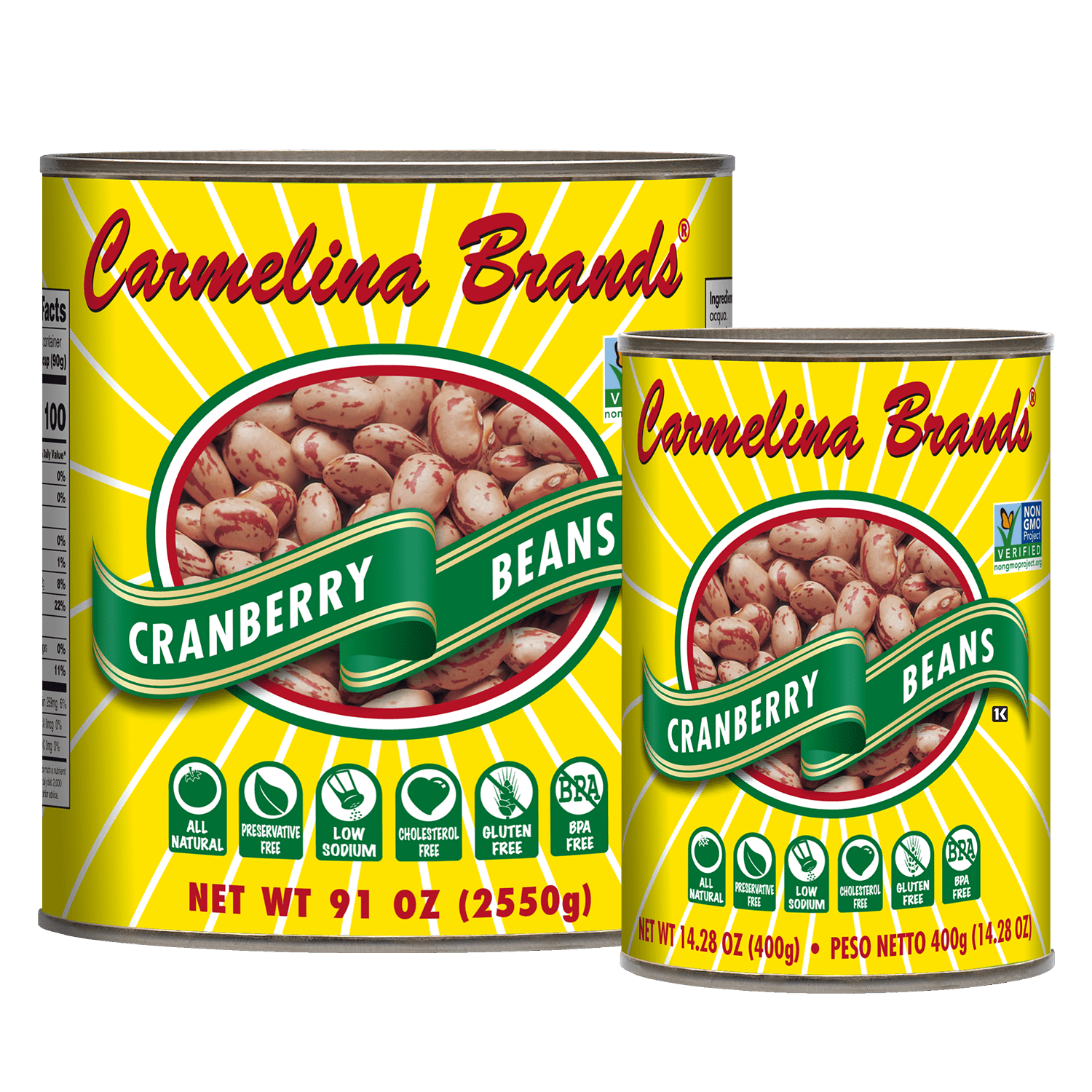 Italian Borlotti Beans (Cranberry Beans)
