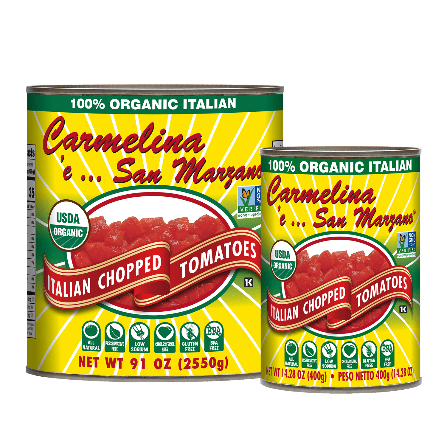 Organic Italian Chopped Tomatoes in Puree Organic Italian Chopped Tomatoes in Puree