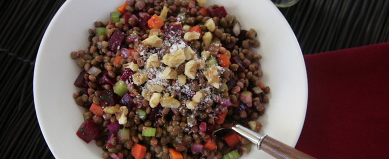 Mediterranean Lentil Salad