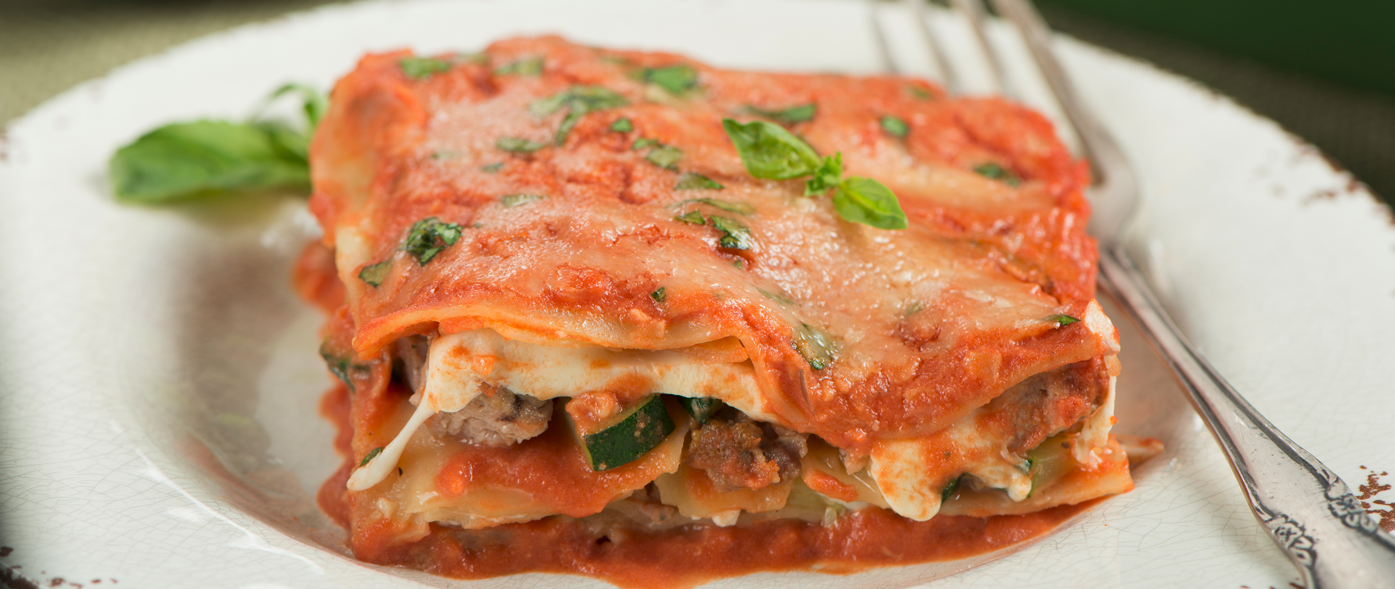 Sausage and Zucchini Lasagna