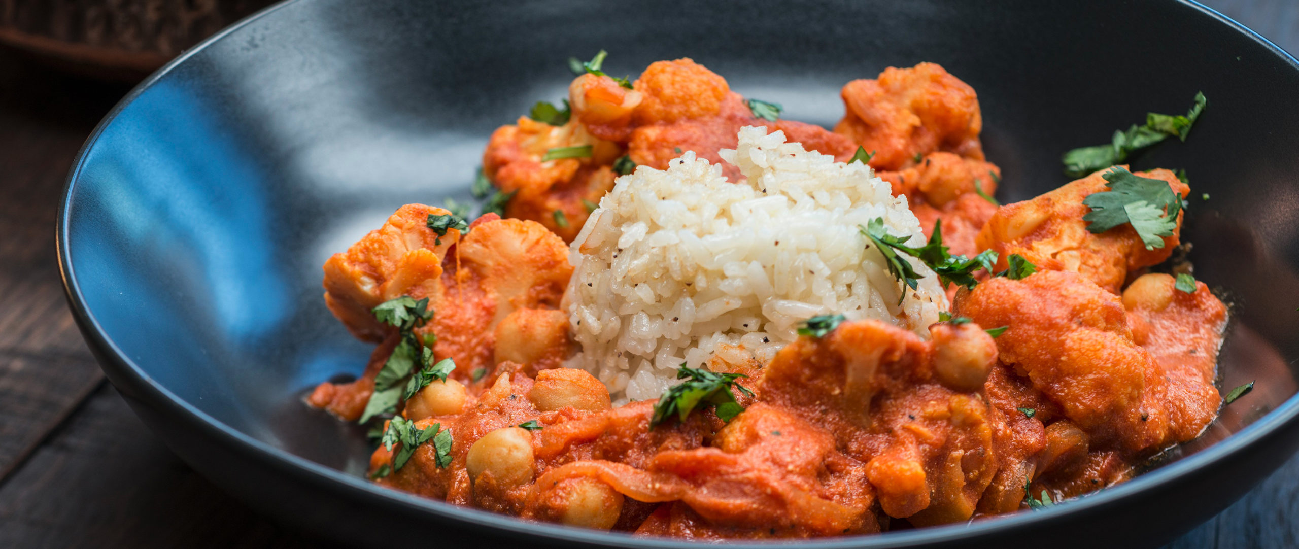 Creamy Cauliflower Tomato Curry