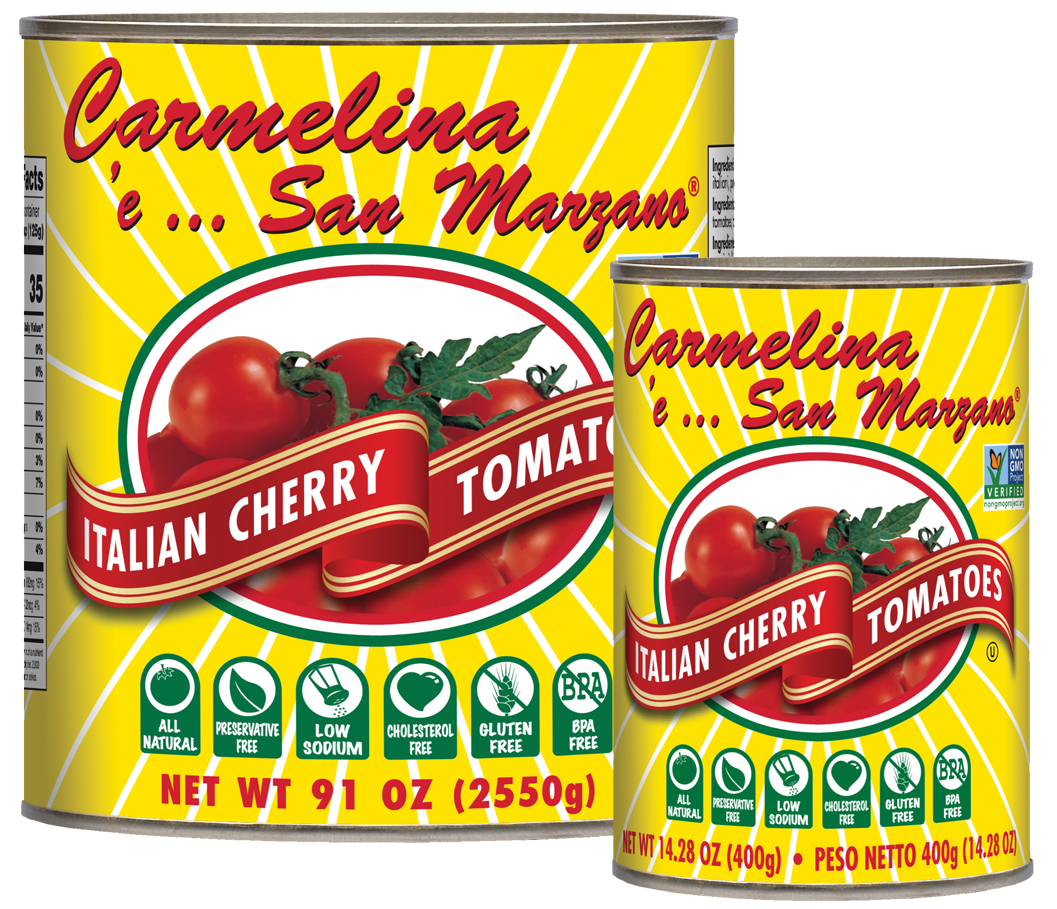 Italian Cherry Tomatoes (Pomodorini) in Puree Italian Cherry Tomatoes (Pomodorini) in Puree