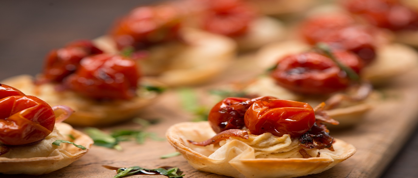 Roasted Cherry Tomato Tartlets Roasted Cherry Tomato Tartlets