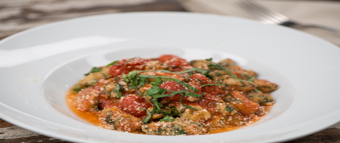 Spinach, Cannellini, and Ricotta Cheese Gnocchi