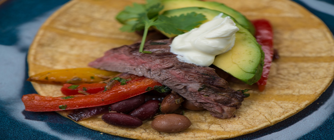 Steak Fajitas with Peperonata Steak Fajitas with Peperonata