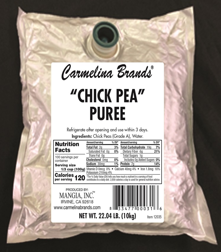 CHICK PEA PUREE CHICK PEA PUREE