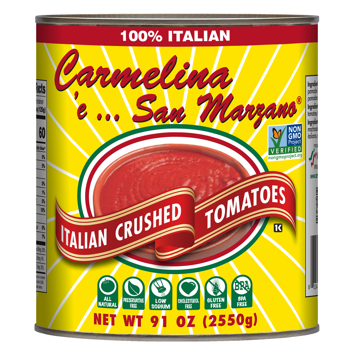 Italian Crushed Tomatoes in Heavy Puree Italian Crushed Tomatoes in Heavy Puree