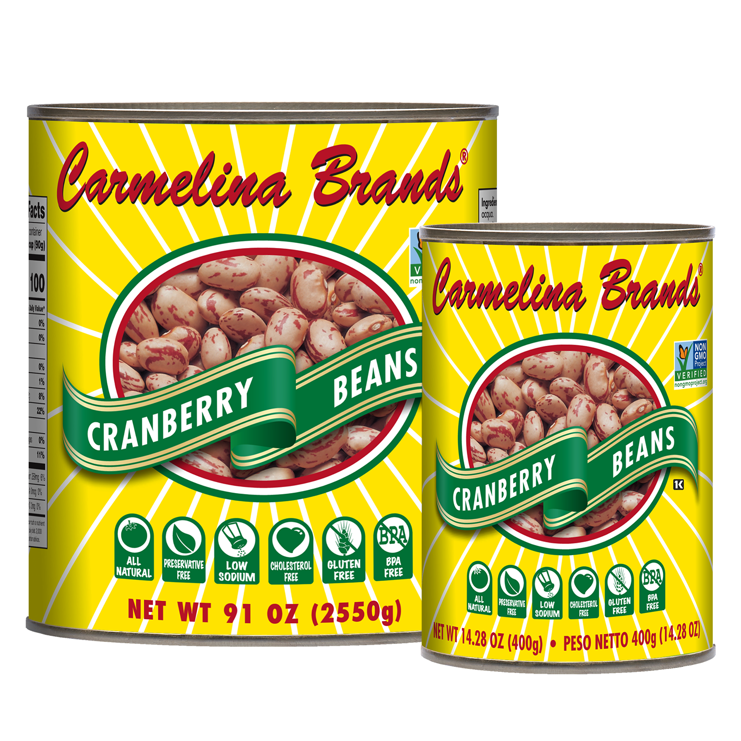 Italian Borlotti Beans (Cranberry Beans)