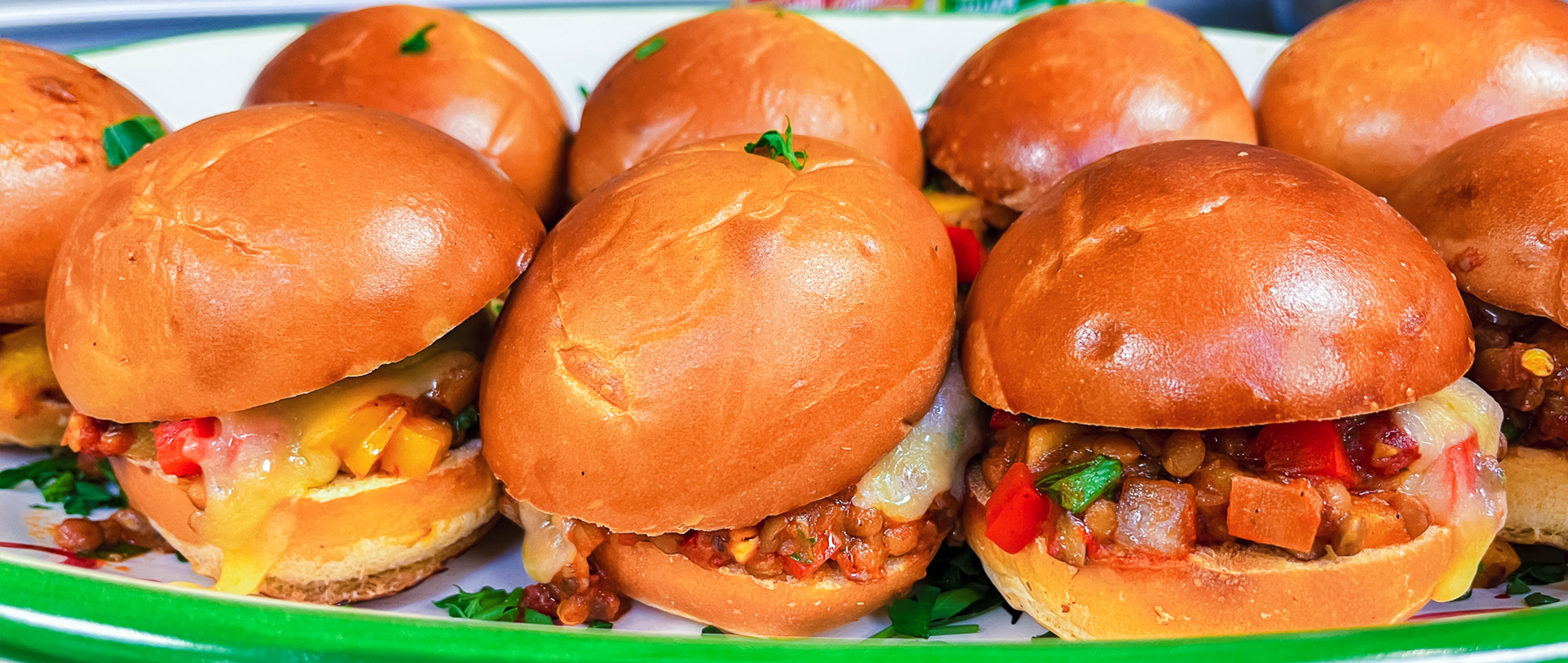 Vegetarian Sloppy Joe Sliders