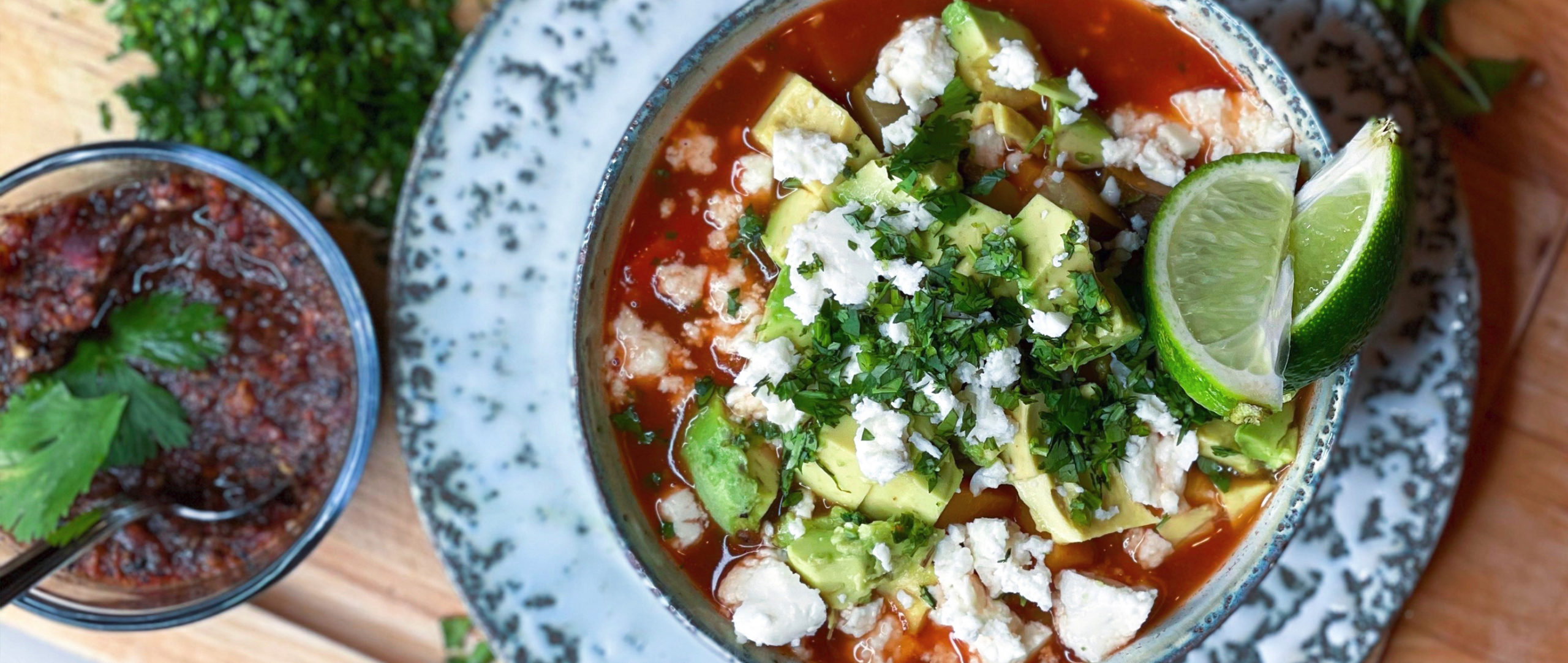 Vegetarian Caldo Tlalpeño (Vegetable Soup)